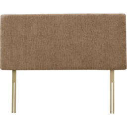 Bedmaster Valencia Single Mink Chenille Plain Headboard - Cream - Wilko - thumbnail 3