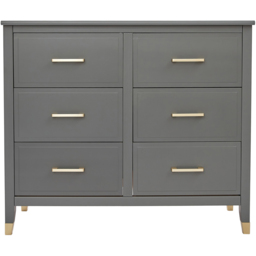 Palazzi 6 Drawer Grey Chest of Drawers - Wilko - thumbnail 4