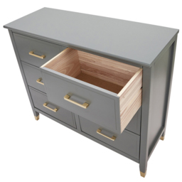 Palazzi 6 Drawer Grey Chest of Drawers - Wilko - thumbnail 6