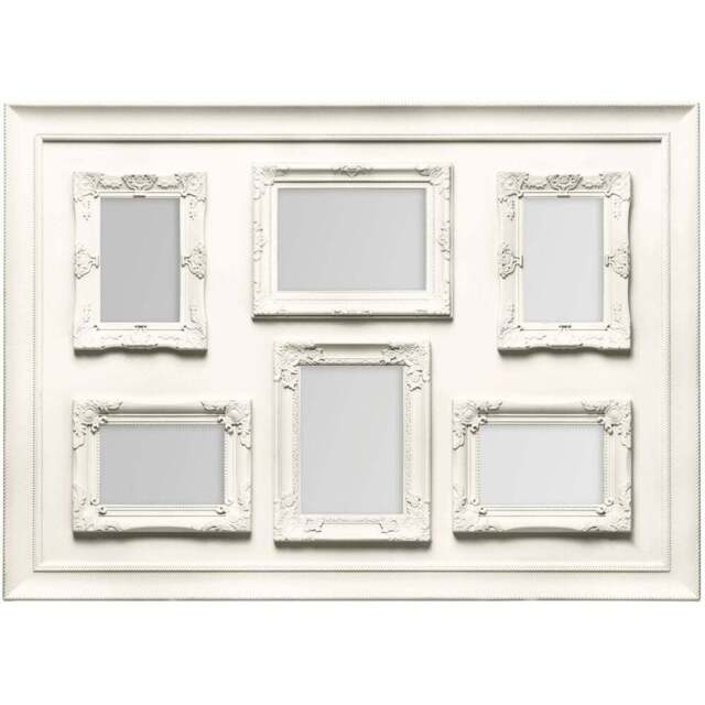 Premier Housewares 2300833 Complements 6-Photo Cream Photo Frame - Size: Multi - Wilko - image 1