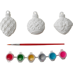 Christmas Bauble Painting Kit - White - All I Want For Christmas - Wilko - thumbnail 3