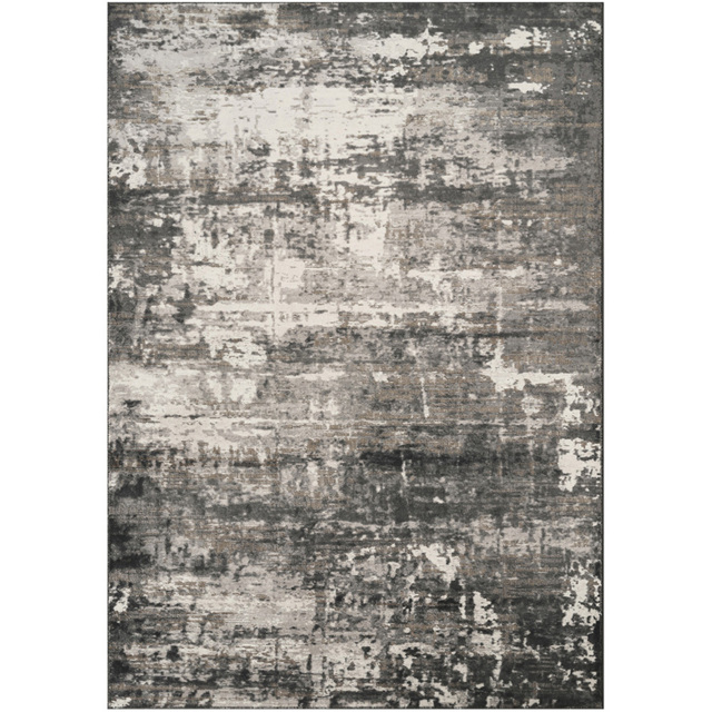 Mayfair Living Room Area Rug Metallic Sheen Contemporary Modern Abstract Design - Grey 120cm x 170cm - Size: 170 x 120 x 0.7cm - Desire Rugs - Wilko - image 1