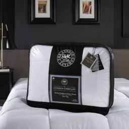 The Lyndon Company Double Natural Goose Feather and Down Duvet 10.5 Tog - White - Wilko - thumbnail 3