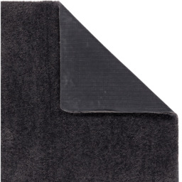 My Luxe Charcoal Rug 80 x 120cm - Size: 80 x 120 x 6cm - grey - Wilko - thumbnail 5