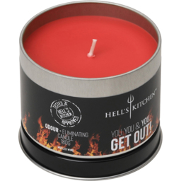 Hell's Kitchen Mulled Wine Scented Candle - Size: 7.5 x 9.2 x 9.2cm - Red - Hells Kitchen - Wilko - thumbnail 5
