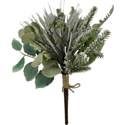 Frosted Fern BouquetGreen - Wilko - thumbnail 3
