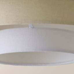 ValueLights Hampshire 5-Tier 3 Tone Cream Fabric Ceiling Pendant Lamp Shade - Size: 35 x 21 x 35cm - Wilko - thumbnail 4