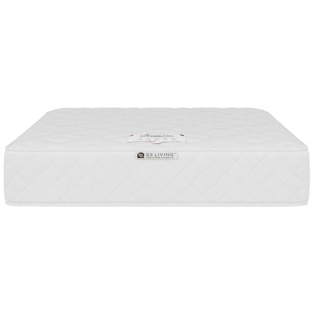 DS Living Glacier Bliss Single Gel Enhanced Bonnell Spring Mattress - White - Wilko - image 1