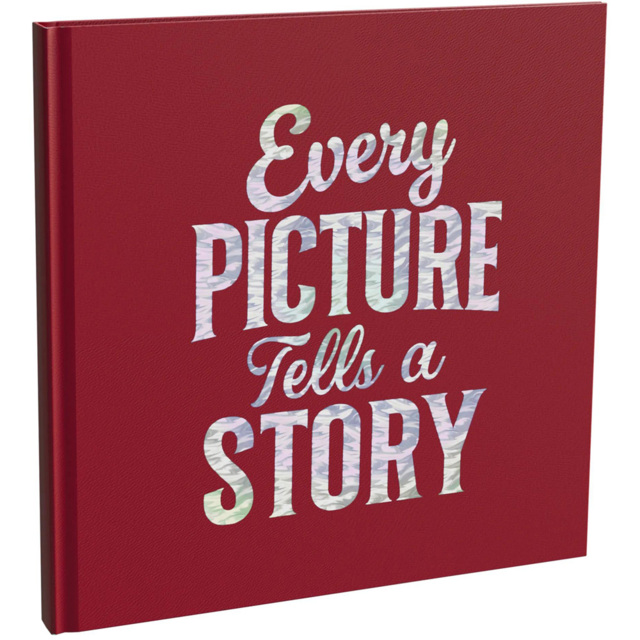 Exacompta Letters Red Photo Album 30 Sheets 60 Photos - Size: 1.7 x 24.7 x 24.7cm - Wilko - image 1