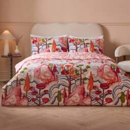 Furn Single Terra Nova Printed Reversible Duvet Set - Multi - Wilko
