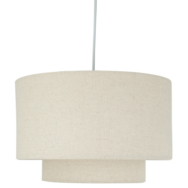Imani Linen Shade - Beige - Wilko - image 1