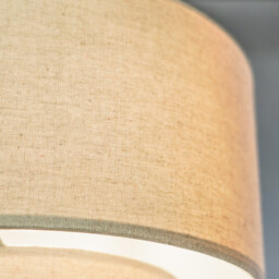 Imani Linen Shade - Beige - Wilko - thumbnail 6