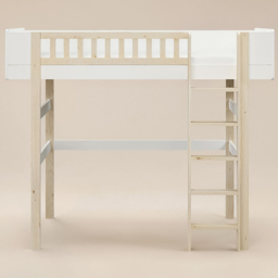 Noomi Kayla White High Sleeper Bed with Reversible Ladder - Size: 175 x 107 x 204cm - Wilko - thumbnail 4