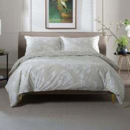 The Lyndon Company Petite Fleure Double Natural Duvet Set - Cream - Wilko - thumbnail 1