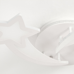 Living and Home 3 White Shooting Star LED Ceiling Light - Size: 6.5 x 60 x 60cm - Wilko - thumbnail 5