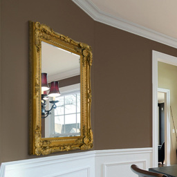 Carved Louis Gold Wall Mirror 122 x 91cm - MirrorOutlet - Wilko - thumbnail 3