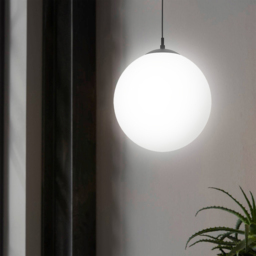 EGLO Rondo 3 Opal Glass Pendant - Size: 110 x 30 x 110cm - black - Wilko - thumbnail 3