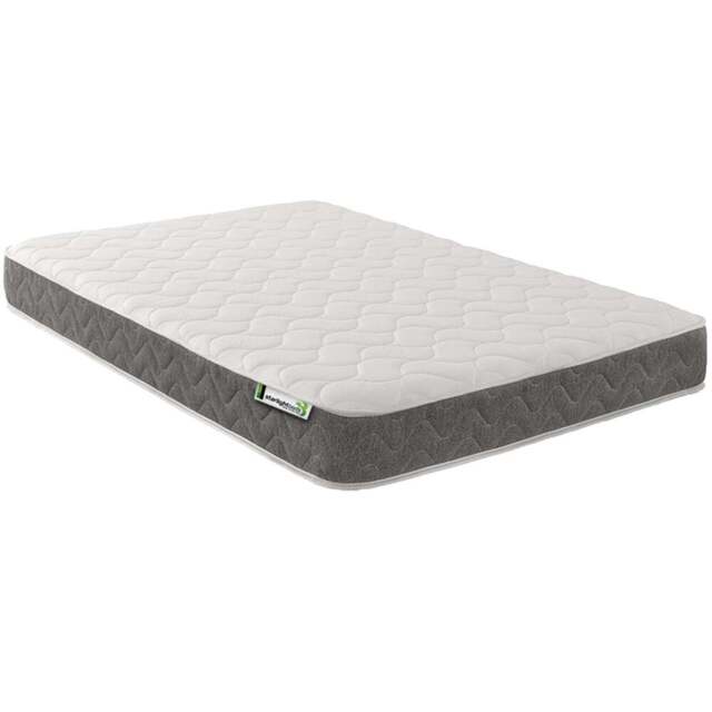 Starlight Beds Double Grey Hybrid Deep Memory Foam and Spring Mattress - Wilko - image 1