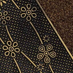 JVL Daisy Gold PVC Pin Doormat 45 x 75cm - JVL Homewares - Wilko - thumbnail 6