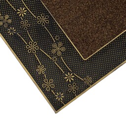 JVL Daisy Gold PVC Pin Doormat 45 x 75cm - JVL Homewares - Wilko - thumbnail 5