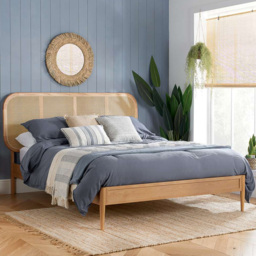 Birlea Elina King Size Rattan Bed - Brown - Wilko - thumbnail 1