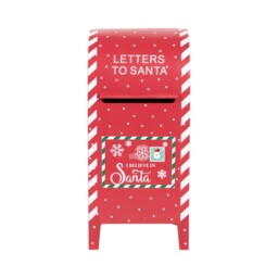 Letters To Santa MailboxRed - Sleigh Bells Ring - Wilko