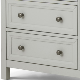 Julian Bowen Maine 6 Drawer Wide Dove Grey Chest of Drawers - Wilko - thumbnail 5