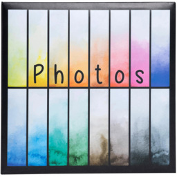 Exacompta Rainbow Black Photo Album 200 Photos 6 Pack - Size: 5.3 x 33 x 22.5cm - Wilko - thumbnail 4