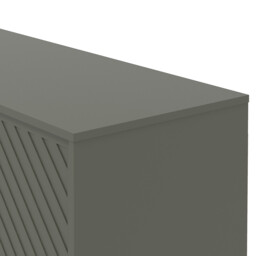 Cora 3 Door Green Sideboard - Wilko - thumbnail 7