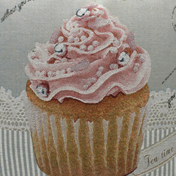 Velosso Cupcake Tapestry Filled Cushion 43 x 43cm 2 Pack - n/a - Wilko - thumbnail 3