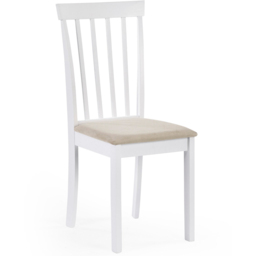Julian Bowen Orwell 4 Seater Round Dining Set White and Beige - Wilko - thumbnail 4