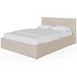 GFW King Size Natural Side Lift Ottoman Bed - Cream - Wilko - thumbnail 3