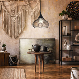 EGLO Staverton Black Teardrop Pendant Light - Size: 36.5 x 36.5 x 110.0cm - Wilko - thumbnail 3