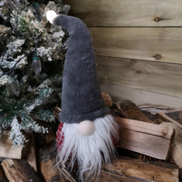 Samuel Alexander Grey Hat and Red Body Gonk Christmas Decoration 35cm - Size: 35 x 16 x 16cm - Wilko - thumbnail 3