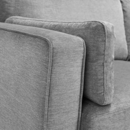 Julian Bowen Hayward 2 Seater Grey Chenille Sofa - Wilko - thumbnail 5