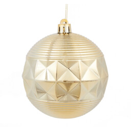 Set of 16 Champagne BaublesChampagne - Blushing Ballroom - Wilko - thumbnail 6