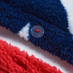 Velosso King Size Navy Galaxy Teddy Fleece Duvet Set - Blue - Wilko - thumbnail 4