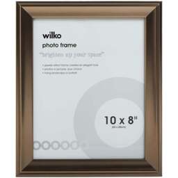 Wilko Pewter Effect Photo Frame 10 x 8 Inch - thumbnail 1