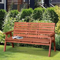 Outsunny 2 Seater Convertible Companion Seat - Orange - Wilko - thumbnail 1