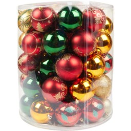 Set of 70 Sleigh Bells Ring Bauble Drum - Wilko - thumbnail 7