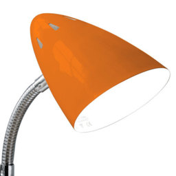 Premier Housewares Orange Gloss Desk Lamp - Size: 13 x 13 x 37cm - Wilko - thumbnail 6