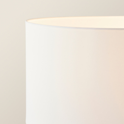 ValueLights Marissa Reni White Shade and Chrome Ball LED Floor Lamp - Size: 145 x 45 x 45cm - Silver - Wilko - thumbnail 4