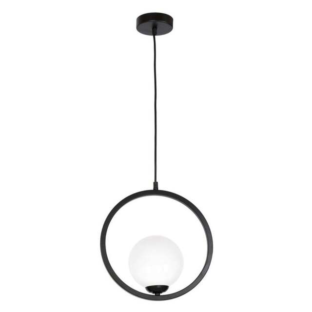 Milagro Boston Black Pendant Lamp 230V - Size: 14 x 30 x 100cm - Wilko - image 1