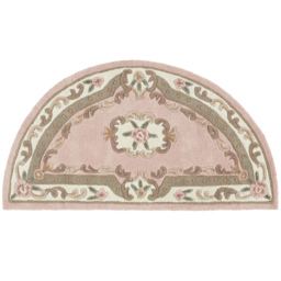 Origins Shensi Pink Half Moon Rug 67 x 127cm - Origins Rugs - Wilko