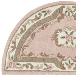 Origins Shensi Pink Half Moon Rug 67 x 127cm - Origins Rugs - Wilko - thumbnail 4