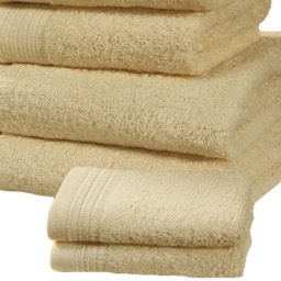 Rapport Home Chatsworth Super Soft 600gsm Combed Cotton Yellow Bath Towel - Size: 4 x 70 x 120cm - Wilko - thumbnail 4