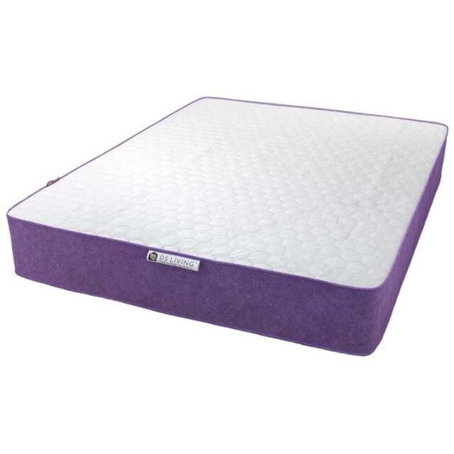 DS Living Reve Double Tanzanite Gel-Flex Memory Foam Mattress - Purple - Wilko - image 1