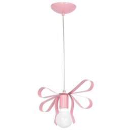 Milagro Emma Pink Pendant Lamp 230V - Size: 10 x 30 x 90cm - Wilko