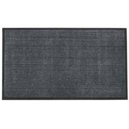 JVL Commodore Doormat 80 x 140cm - Grey - JVL Homewares - Wilko - thumbnail 1