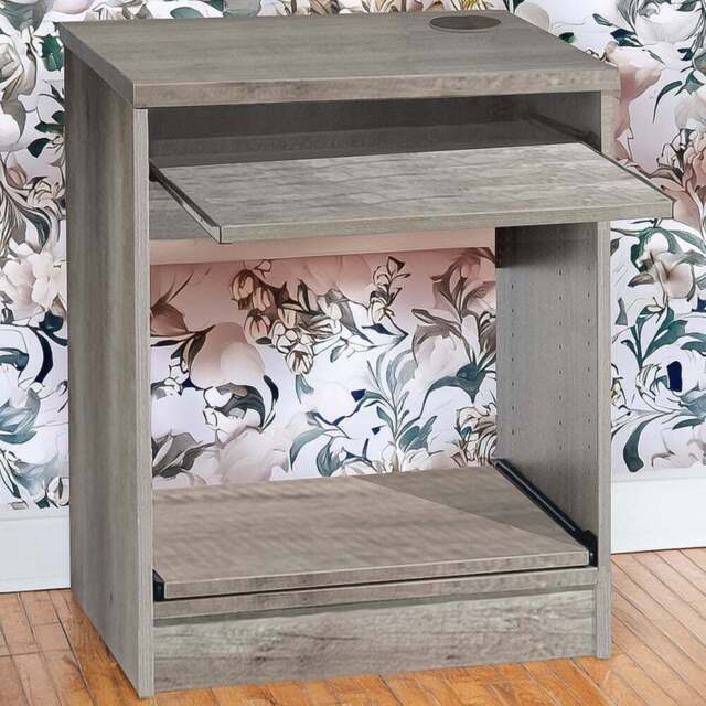 R White Cabinets Printer Desk Stand Grey - Size: 72.8 x 60 x 54cm - Wilko - image 1